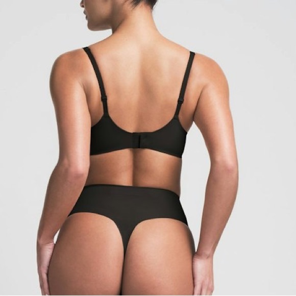 SKIMS SMOOTHING INTIMATES UNLINED MINIMIZER BRA IN ONYX 34DDD 36D - Picture 3 of 6